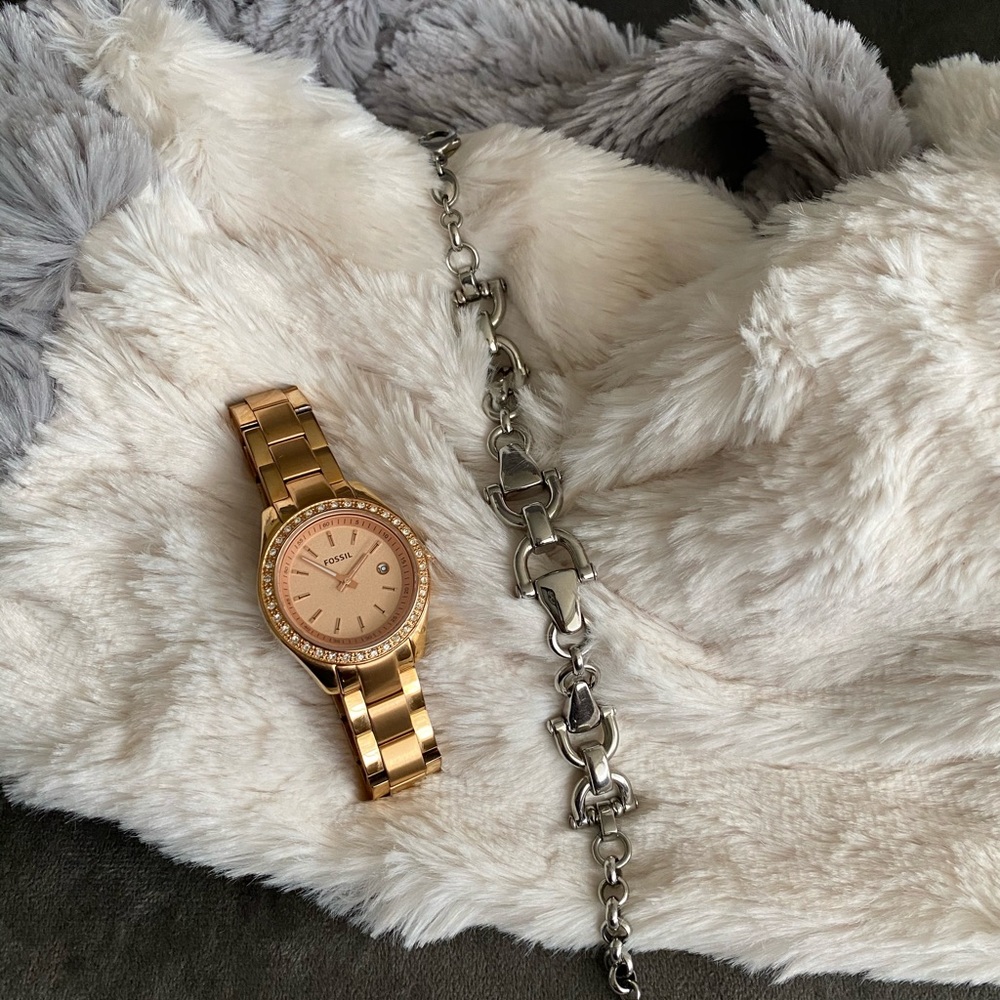 Fossil Watch and Bracelet